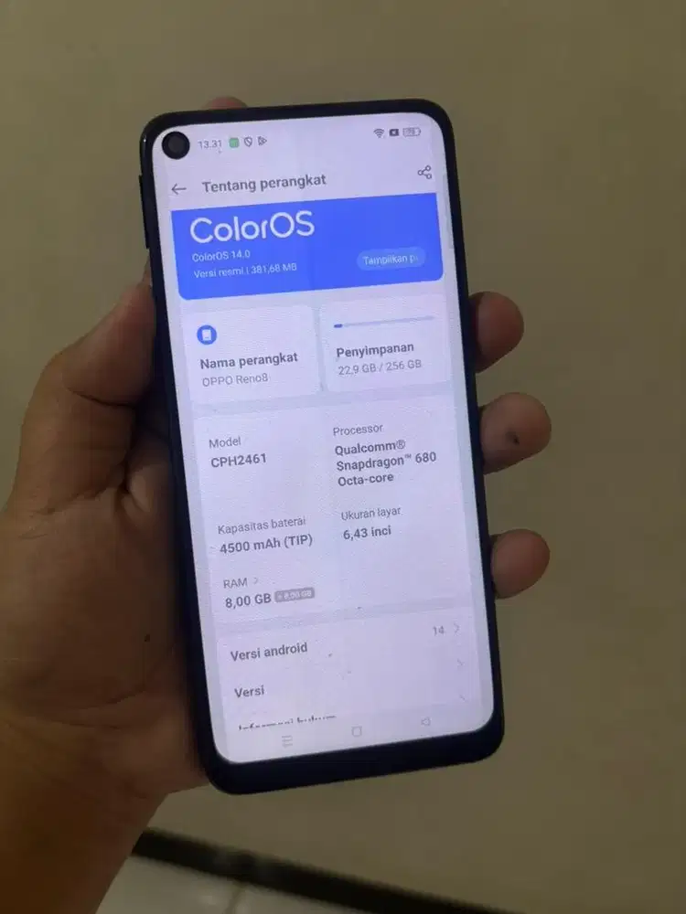 OPPO RENO 8 8/256GB NFC ORIGINAL