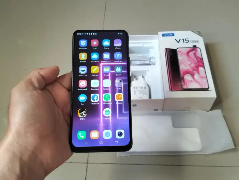 BU VIVO V15 RAM 6GB / 64GB 4G LTE 6.53in Finger Kamera Pop Up Os 11
