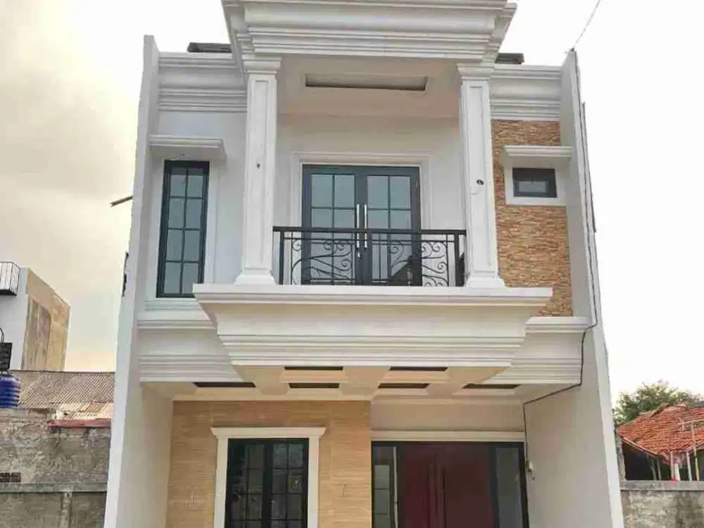 Rumah ready 2 lantai full batu bata merah di cimanggis Depok