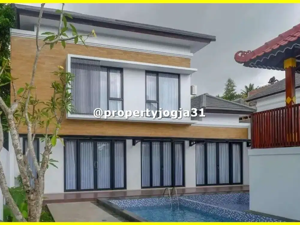 Villa Furnish di Bangunjiwo Bantul 15 Menit Alun Alun Jogja