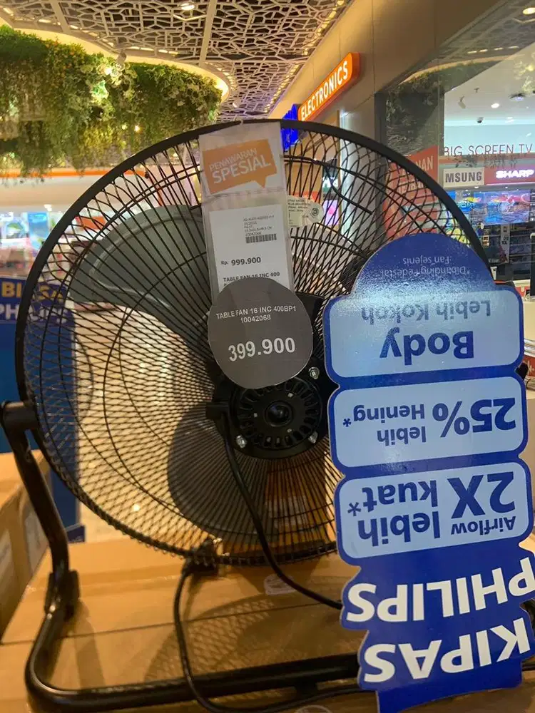 Table fan 16 inc 400 boi