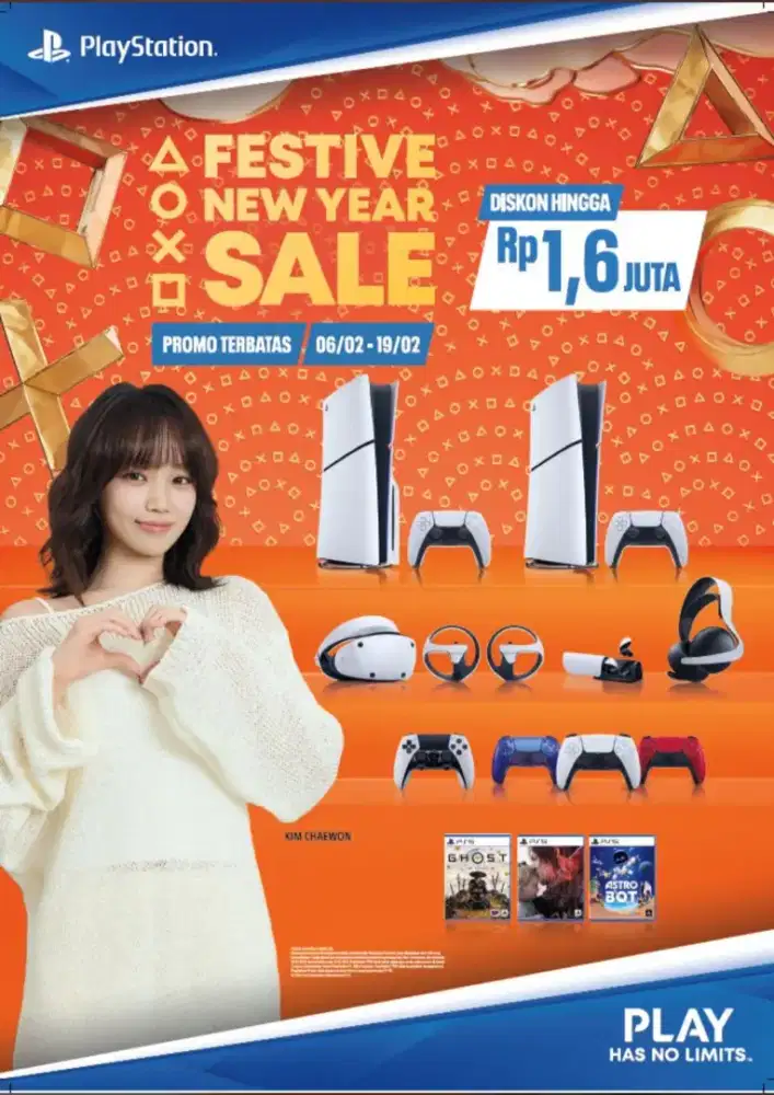 Cicilan PS5 + Game + Controller