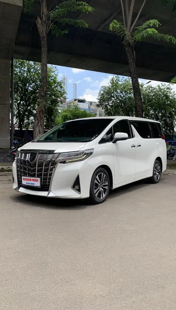 Toyota Alphard G ATPM Putih Nik 2020