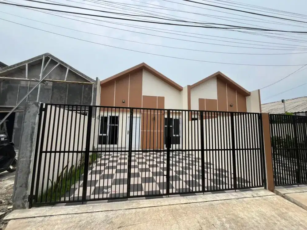 Rumah SHM Hadap Timur 15 Menit ke Stasiun Cikunir 1 Siap KPR J-39573