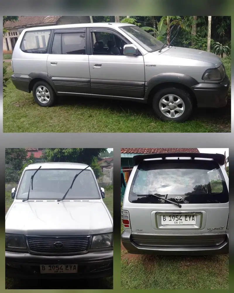 Kijang krista 2002 silver