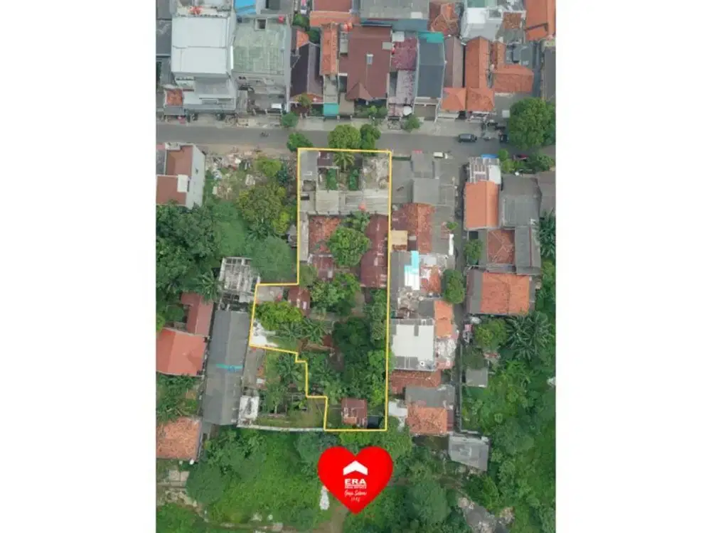 Tanah Pinggir Jalan di Kebayoran Lama, Jakarta Selatan
