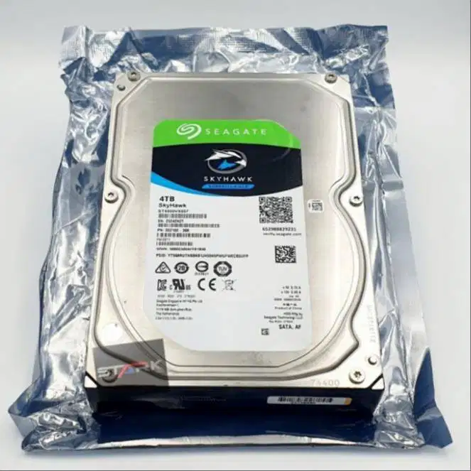 Hardisk Seagate Skyhawk 4 TB Survilance HDD Cctv