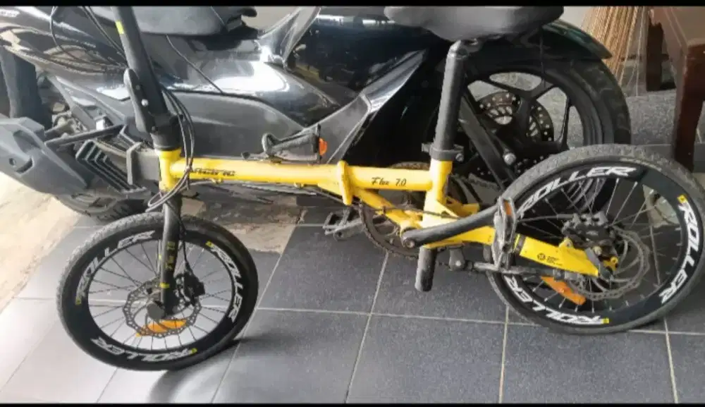 sepeda lipat pasific flux7.0