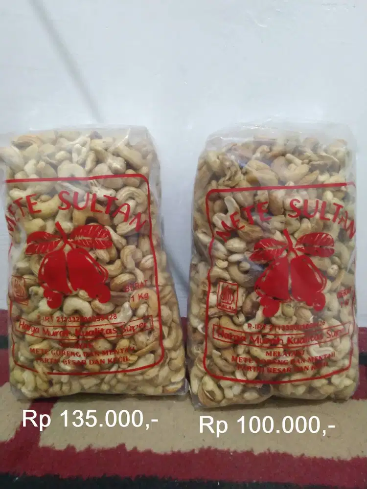 Kacang Mete Mentah Asli Wonogiri