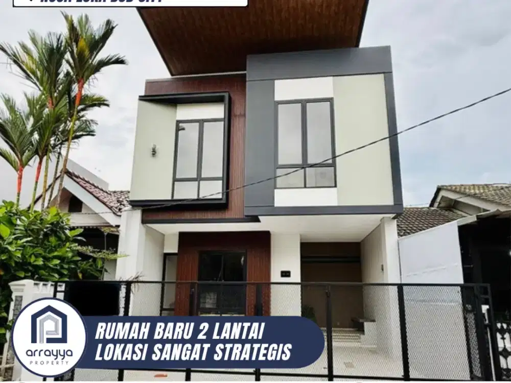 RUMAH BARU CANTIK 2 LANTAI LOKASI STRATEGIS DI NUSA LOKA BSD CITY