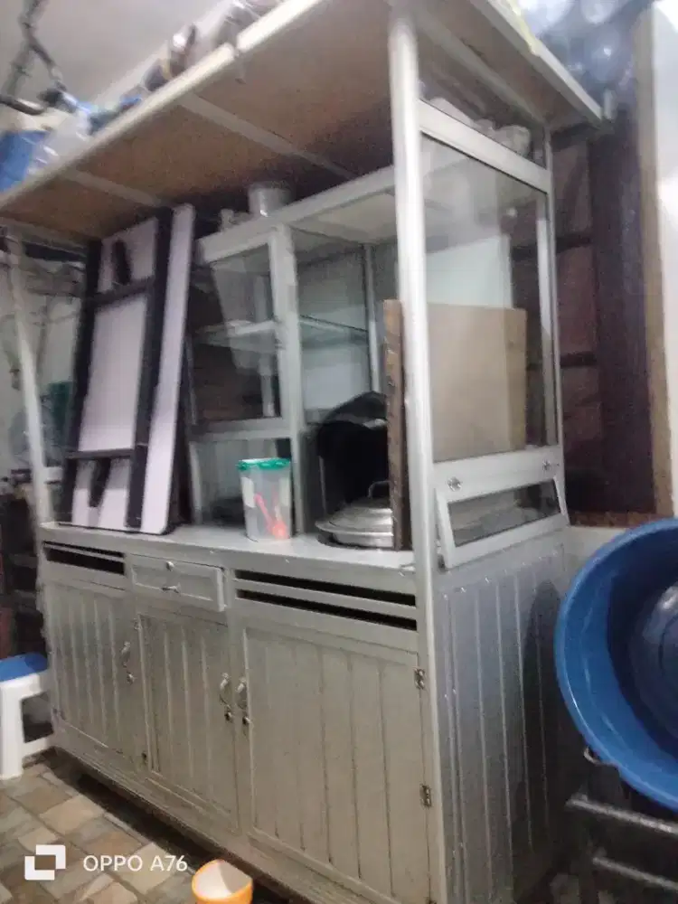 Dijual cepat gerobak etalase