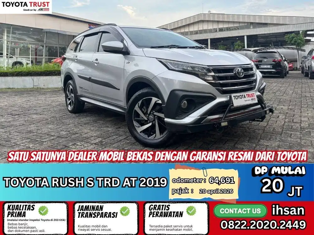 TOYOTA RUSH 1.5 S TRD AT 2019