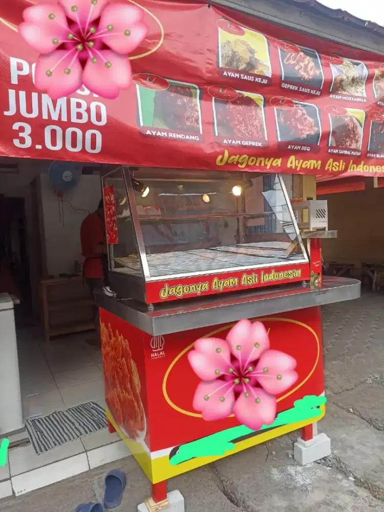 Etalase fried chiken