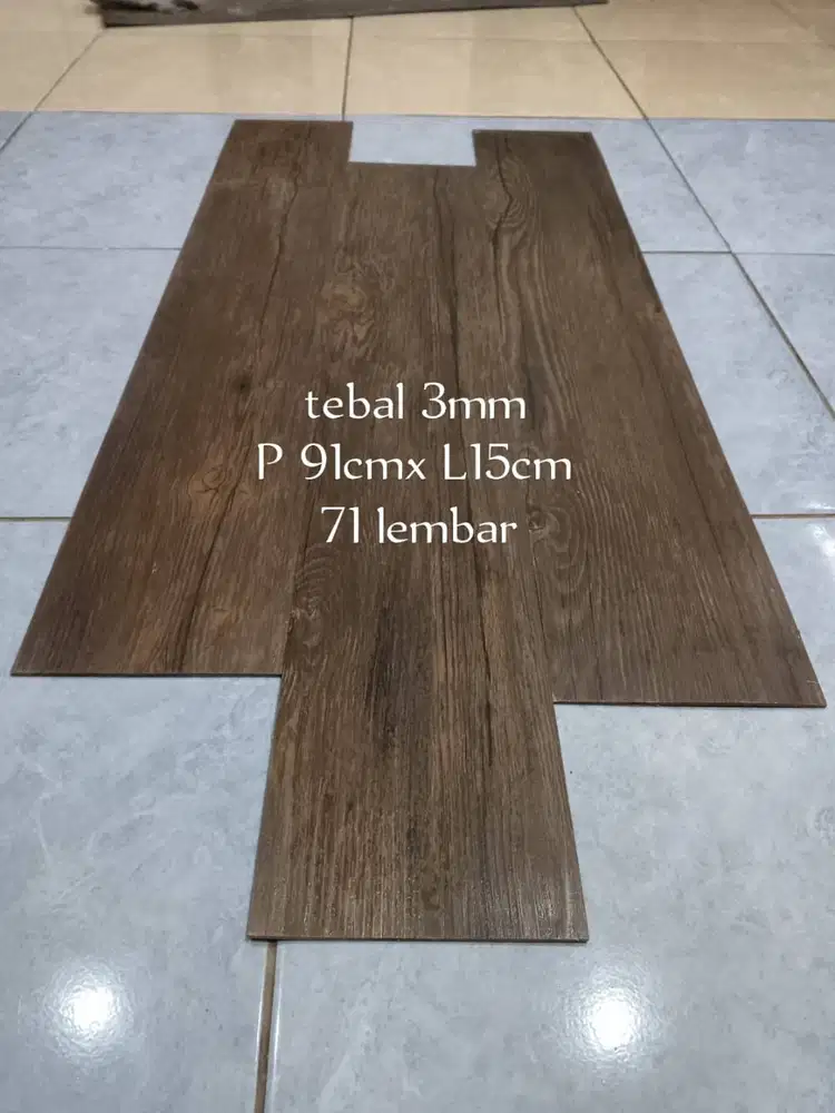 jual vinyl lantai ex Villa