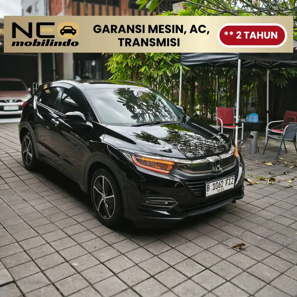 [ Garansi Mesin Matic ] HONDA HR-V 1.5 E CVT 2019 HITAM MUTIARA