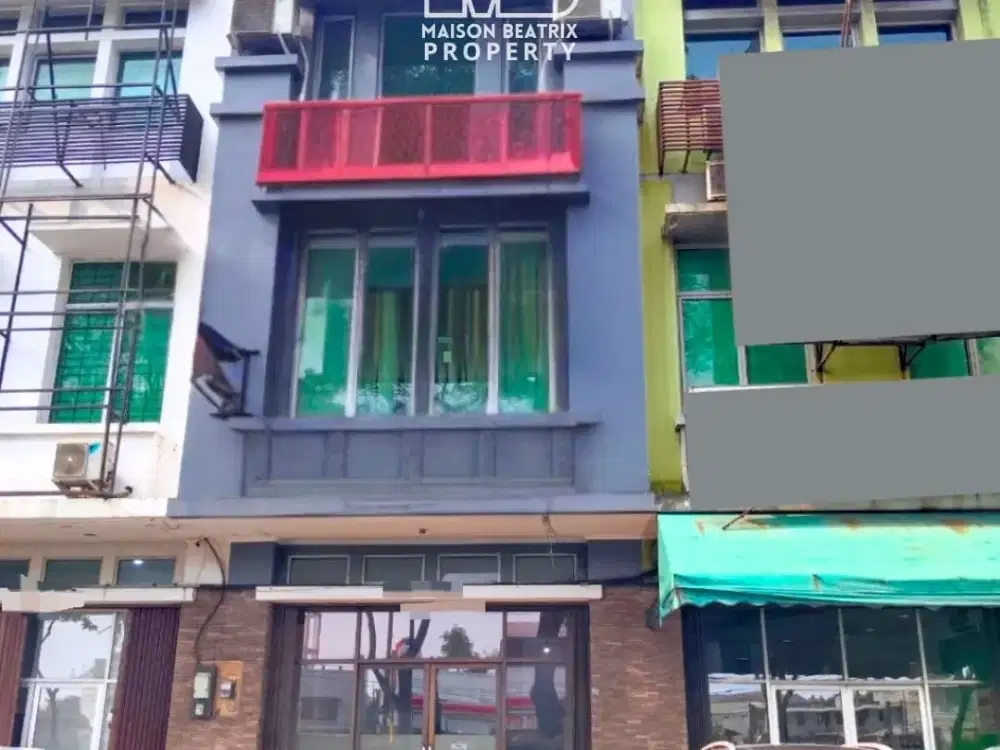 RUKO TERMURAH DI BSD HADAP JALAN RAYA COCOK UNTUK USAHA DI RUKO TOL BOULEVARD