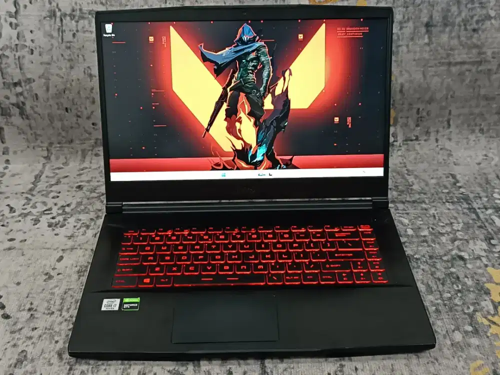 MSI GF63 Core i7-10750H 8GB 512GB GTX 1650 Ti 4GB 144Hz Like New