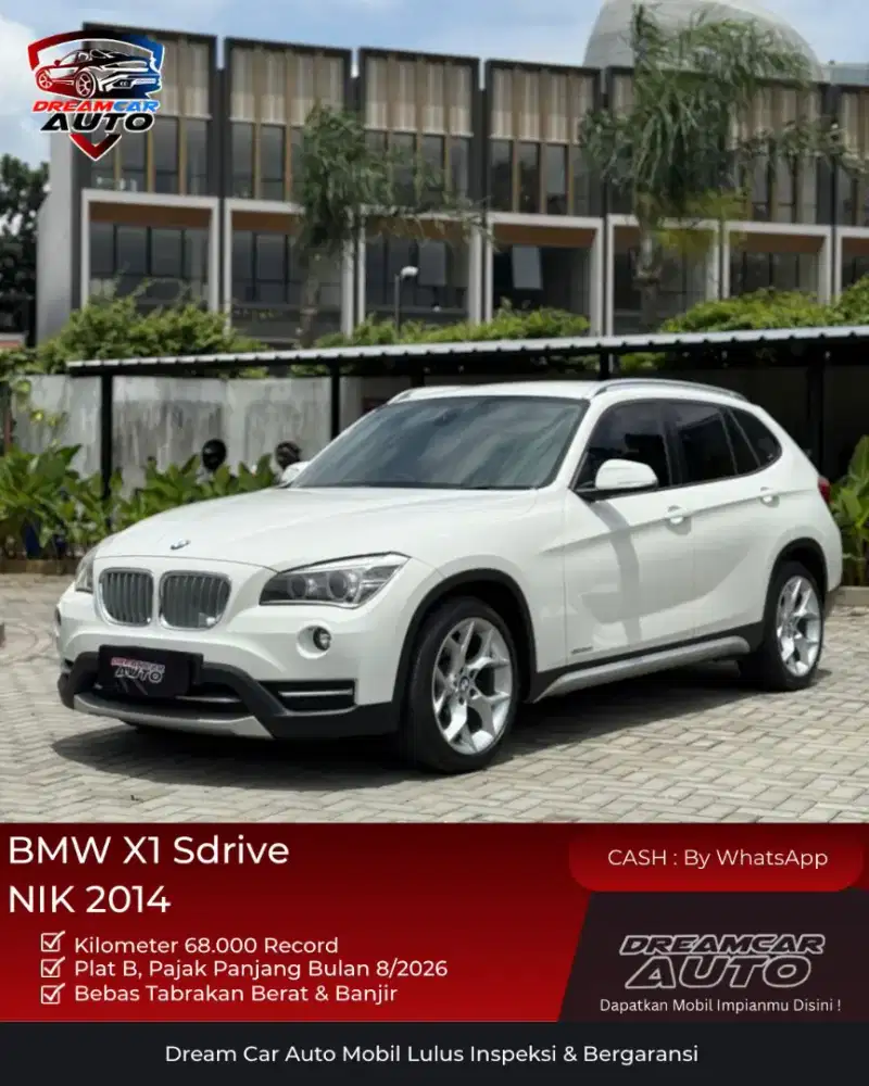 [ KM68RB ] BMW X1 Sdrive 18 2.0 2014 Putih N20 Turbocharger