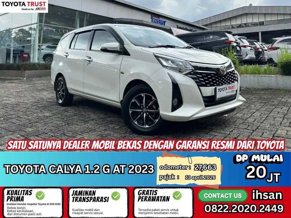 TOYOTA CALYA 1.2 G AT 2023