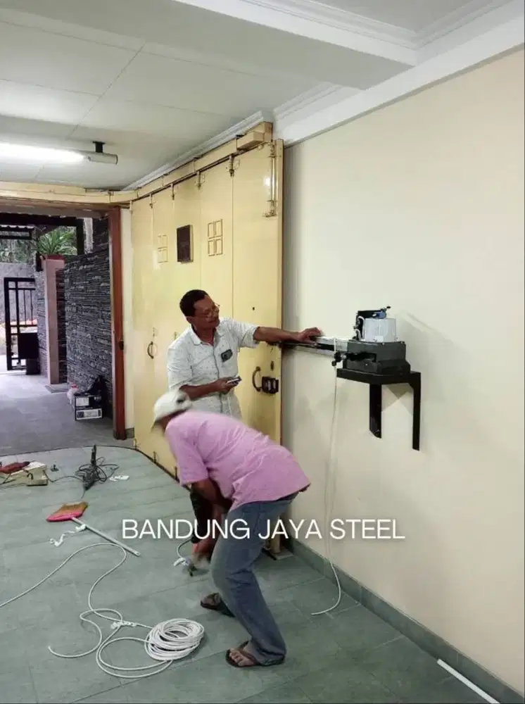 Melayani pasang mesin pagar & pintu garasi ahli, bandung cimahi