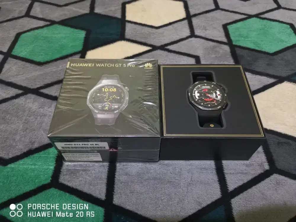 Huawei watch gt 5 pro black ex garansi resmi Indonesia