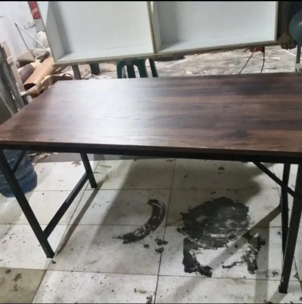 Meja lipat dagang meja bazar