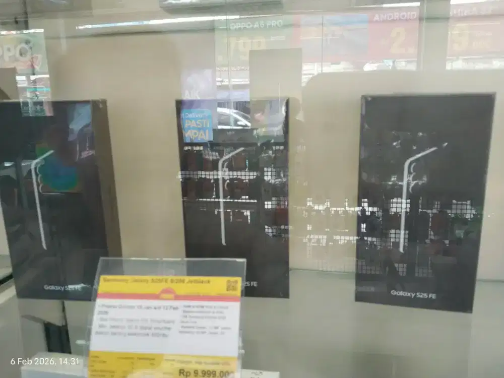 BARU SAMSUNG GALAXY S25FE, CICIAN TANPA DP, SYARAT CUKUP KTP