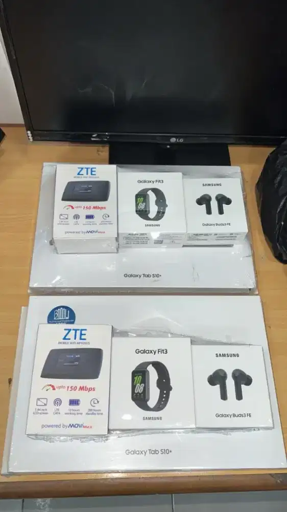 SAMSUNG TAB S10+ WIFI GARANSI RESMI FREE JAM TANGAN,KEYBOARD,Buds FE