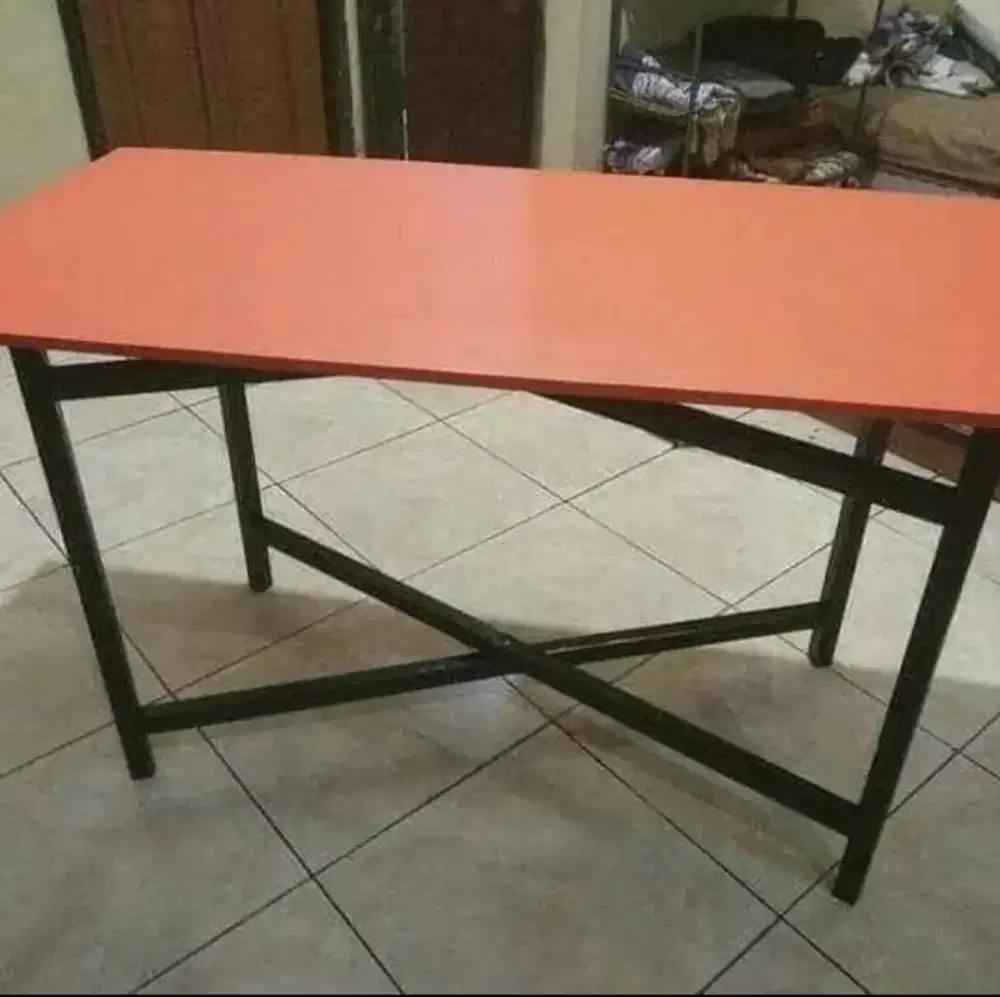 Meja lipat meja bazar jualan dagang meja makan kantin