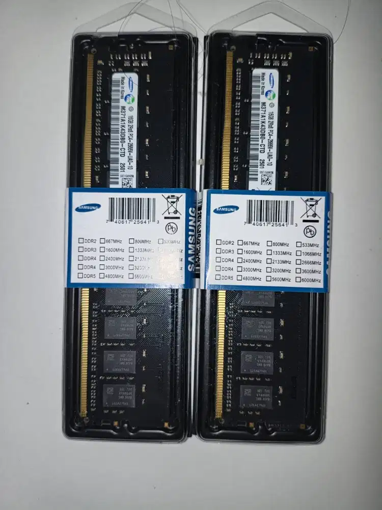JUAL BU RAM SAMSUNG 16GB DDR4 2666MHZ
