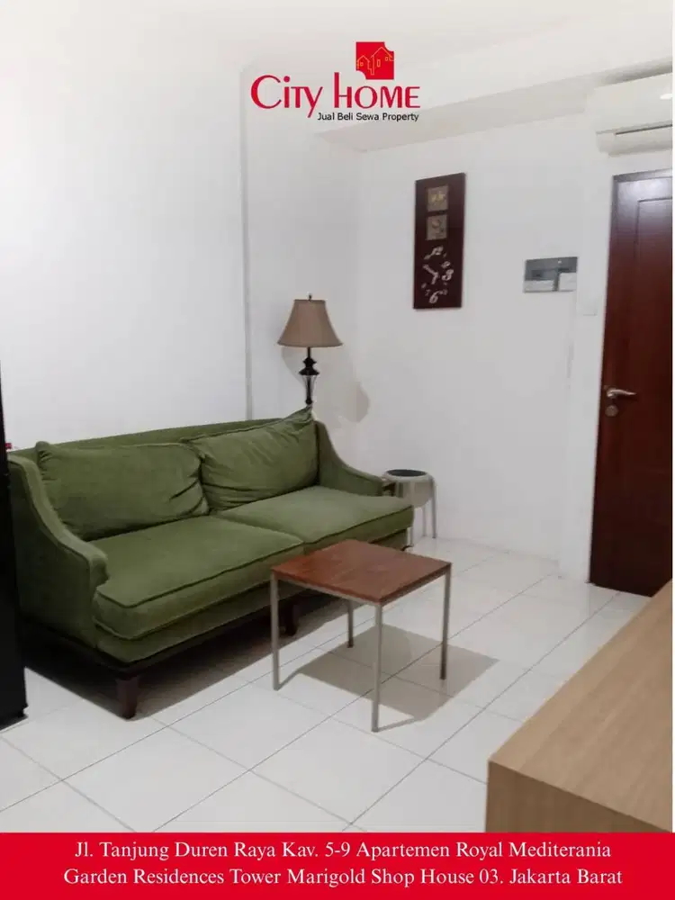 Sewa Apartemen Mediterania Garden Residences 2 - Full Furnished