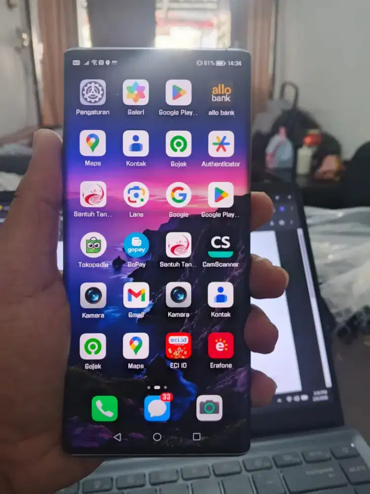 Huawei Mate 30 Pro 8/256 Indo Resmi Full Set