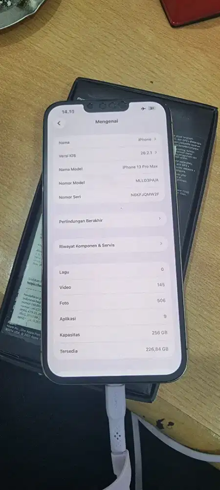 Iphone 13 promax 256 ibox