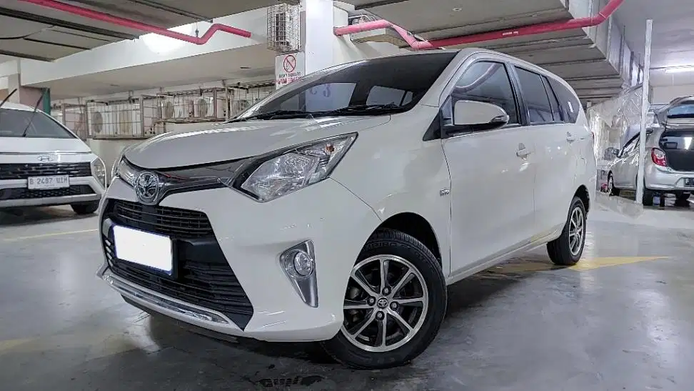 DP MURAH Toyota Calya 1.2 G Bensin-AT 2018 Putih CAHDD
