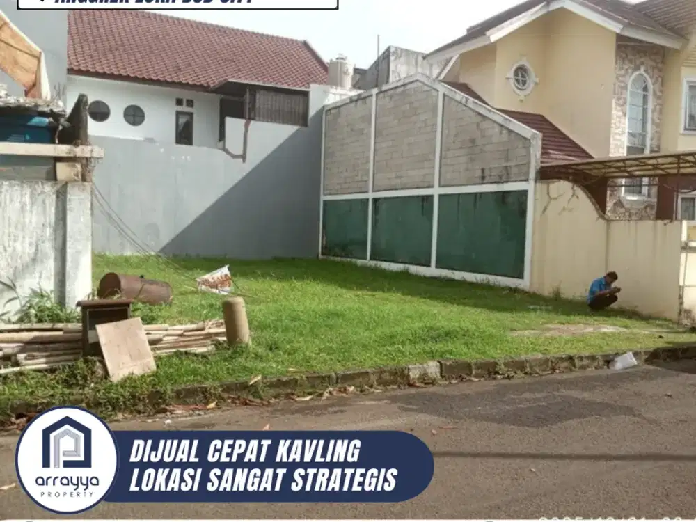 JUAL CEPAT KAVLING DENGAN LOKASI YANG STRATEGIS DI ANGGREK LOKA BSD CITY