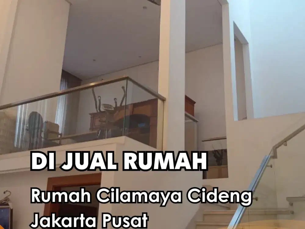 DI JUAL !!!  Rumah di jl.Cilamaya  cideng jakarta pusat 4 KT Furnish
