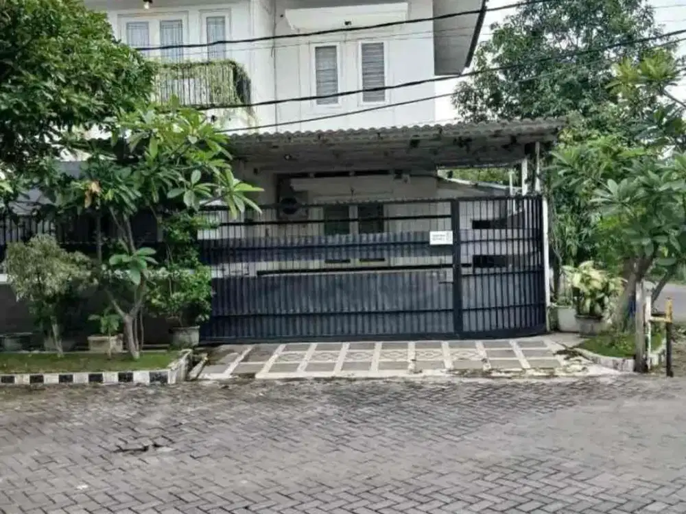 DiJual Rumah Hook Sutorejo Tengah Row Jalan 4 Mobil