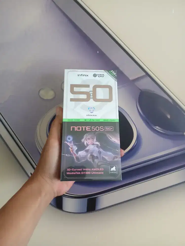 [ fast respon WA ] Infinix Note 50s 5G 8+8/256 Garansi resmi 1thn