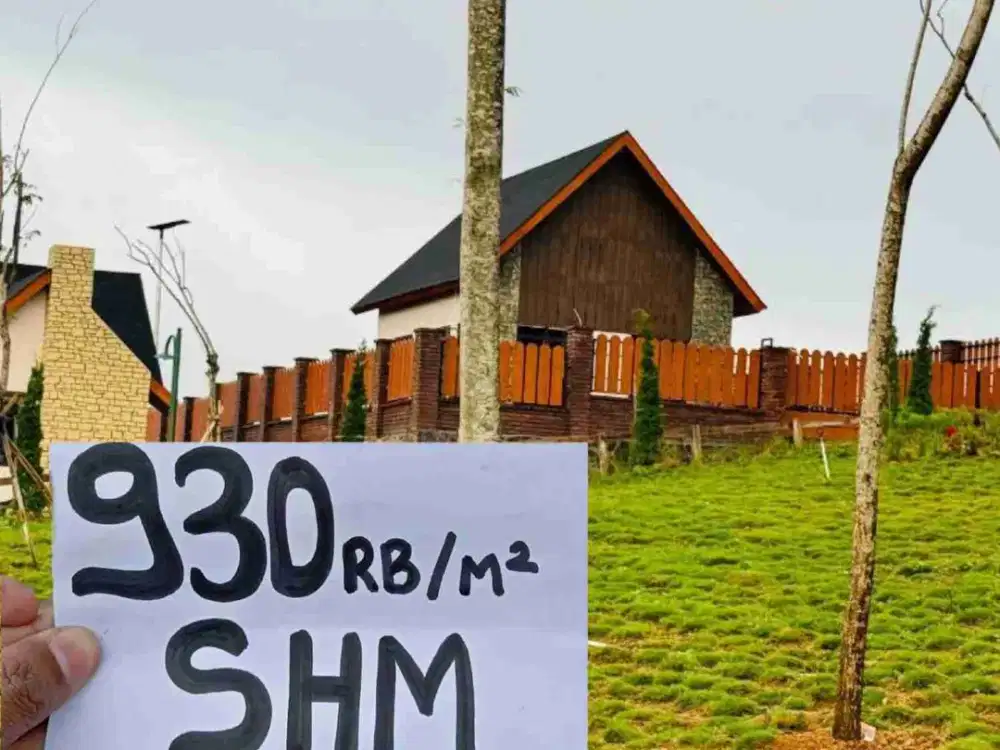 Kavling SHM Murah di Puncak 2 Bogor Harga 900 Ribuan/m²