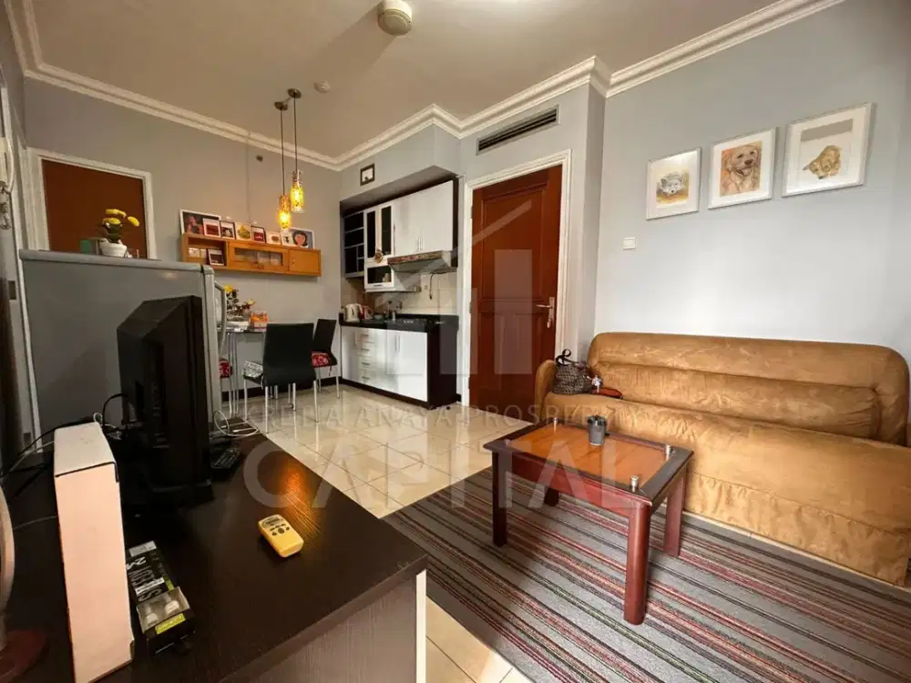 UNIT DENGAN DESIGN BAGUS DAN FULLY FURNISHED LOKASI PREMIUM DI GRAND SETIABUDI APARTEMENT BANDUNG