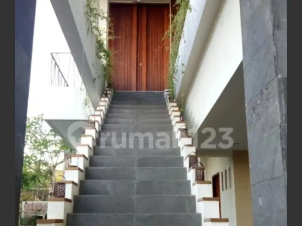 For Lease Monthly or Yearly Luxury Modern Villa With Big Stunning Pool And Sea View 3 Floor In Goa Gong, Jimbaran.