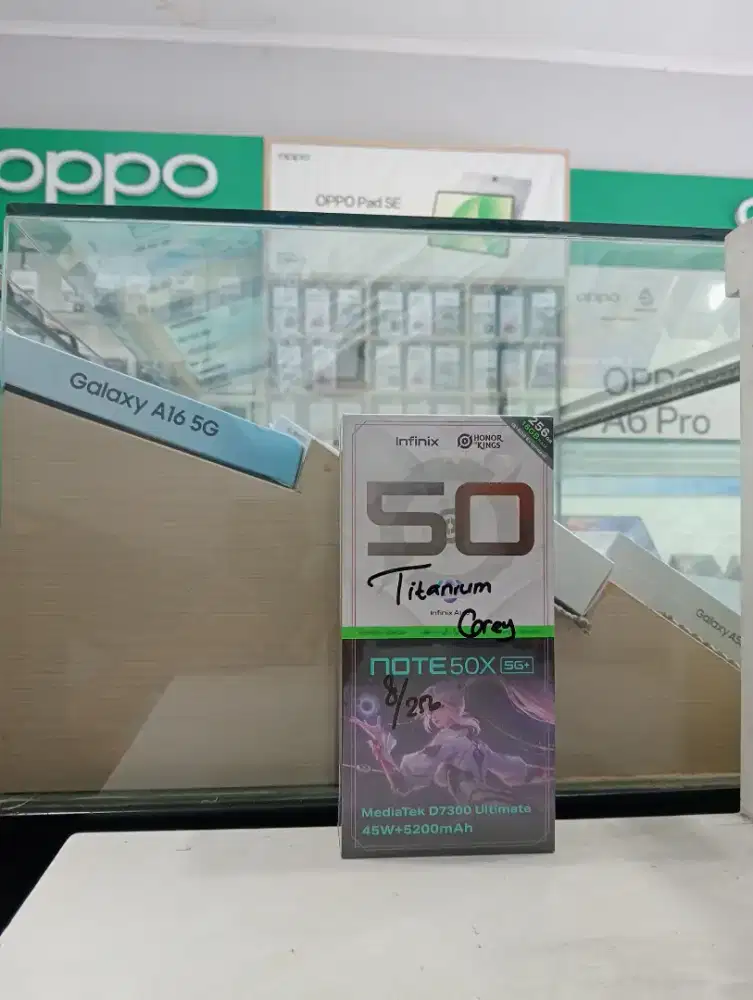 INFINIX NOTE 50X 8/256 NEW MURAH QR GADGET