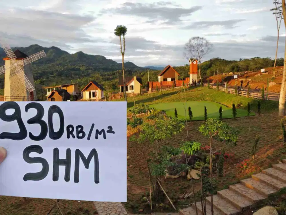 Tanah SHM Puncak 2 Bogor Cocok Villa dan Homestay