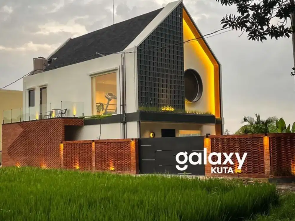 JUAL DAN LEASEHOLD VILLA VIEW SAWAH DAN GUNUNG DEKAT PUSAR UBUD