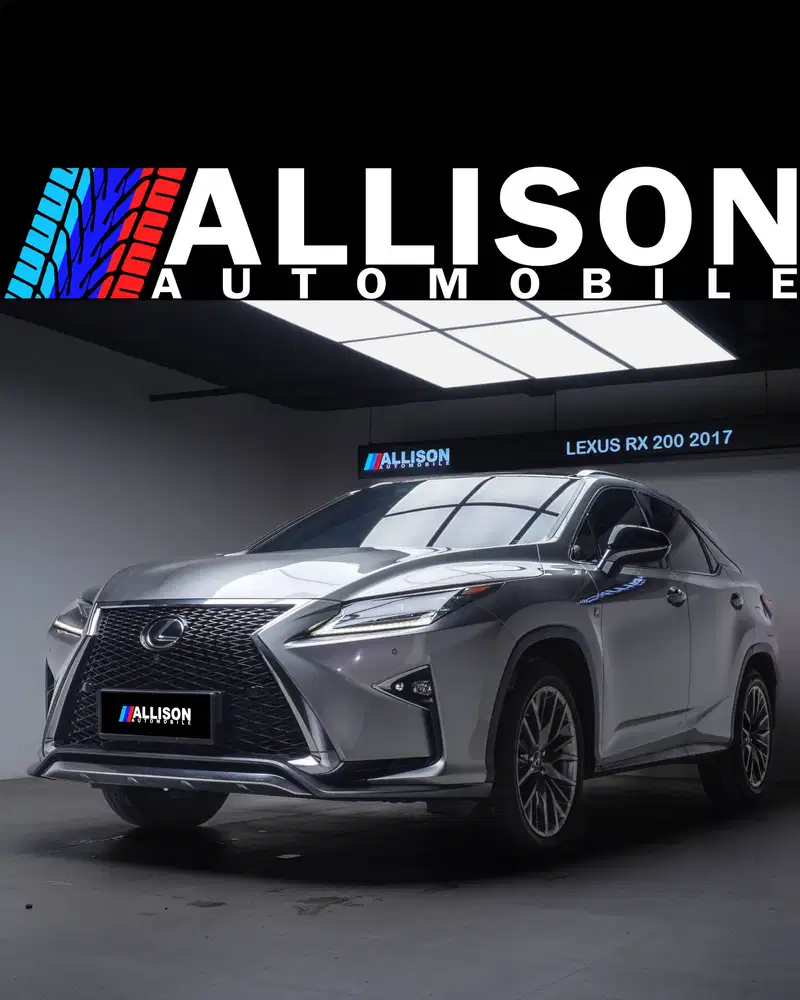 Lexus RX 200t 2.0 F Sport SUV Metik 2017 NoPol Genap
