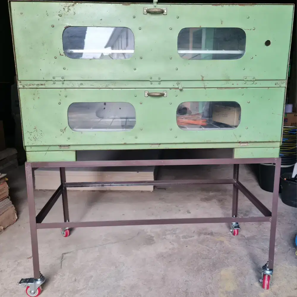 Oven gas 2 rak 120 cm