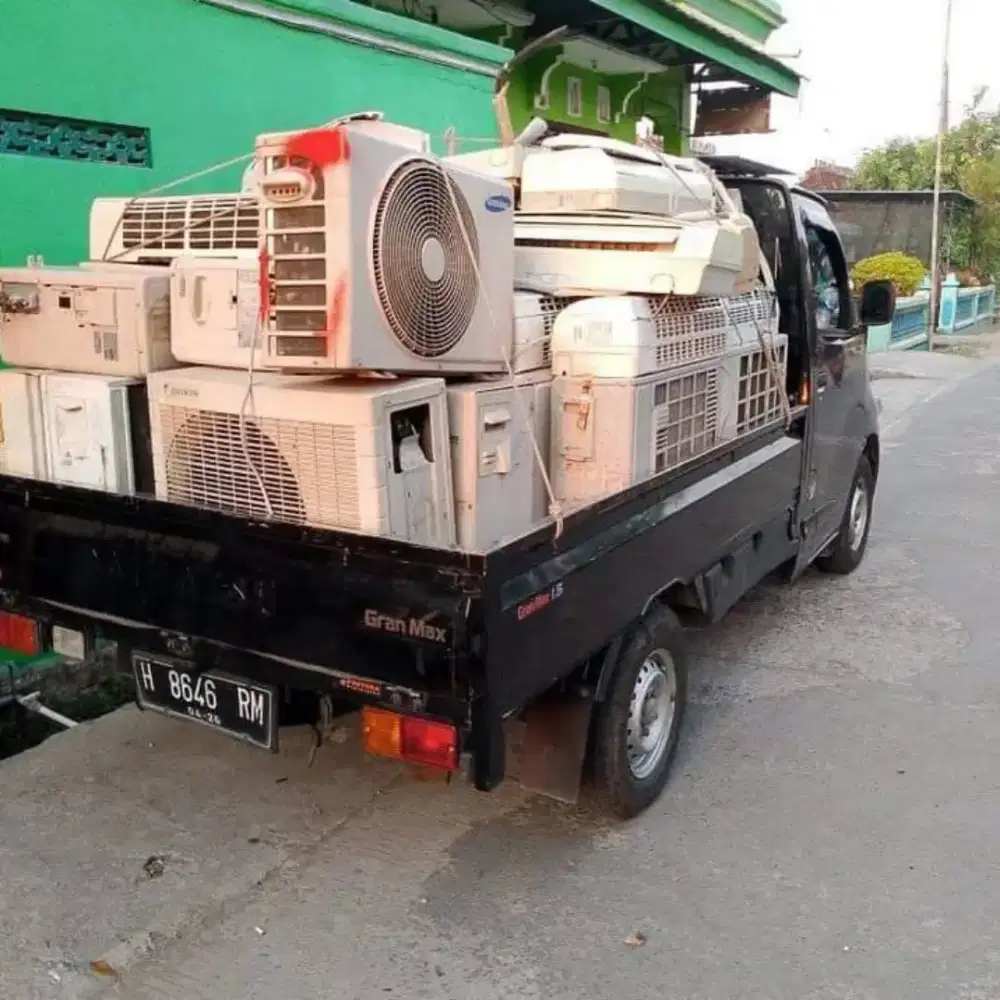 DIBELI BARANG BEKAS RONGSOK AC KULKAS KOMPUTER LAPTOP LOGAM BESI AKI