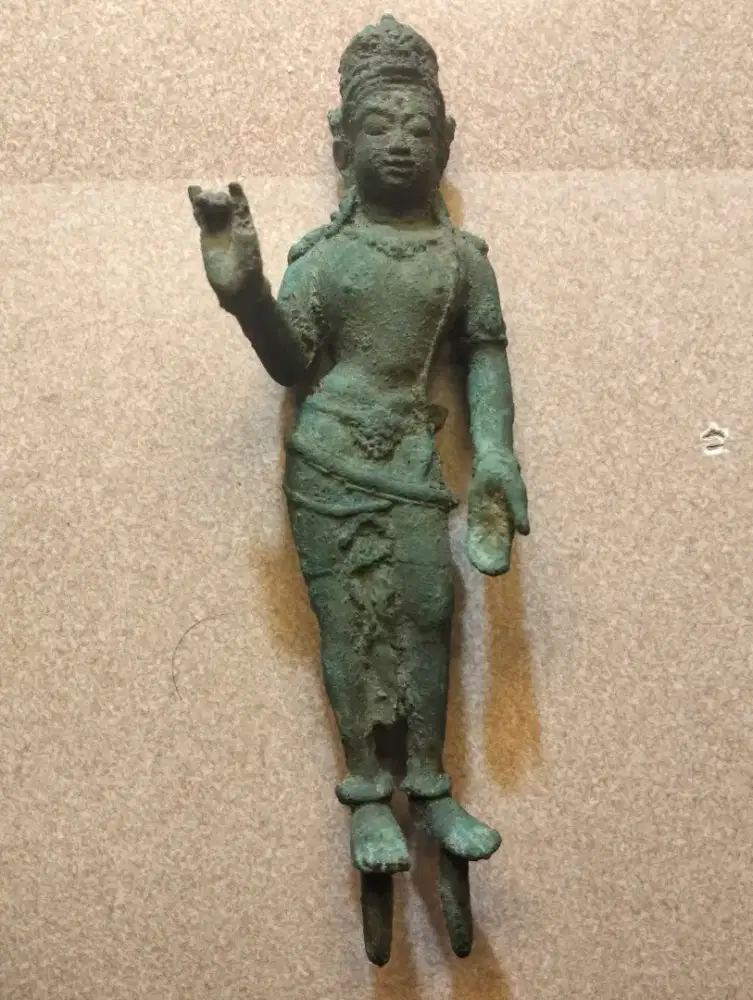 Patung perunggu temuan