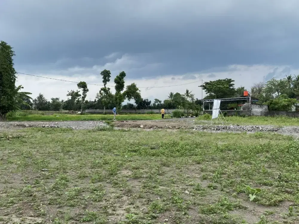 Tanah Sleman Murah Siap bangun, Dekat Pasar Sidorejo baru