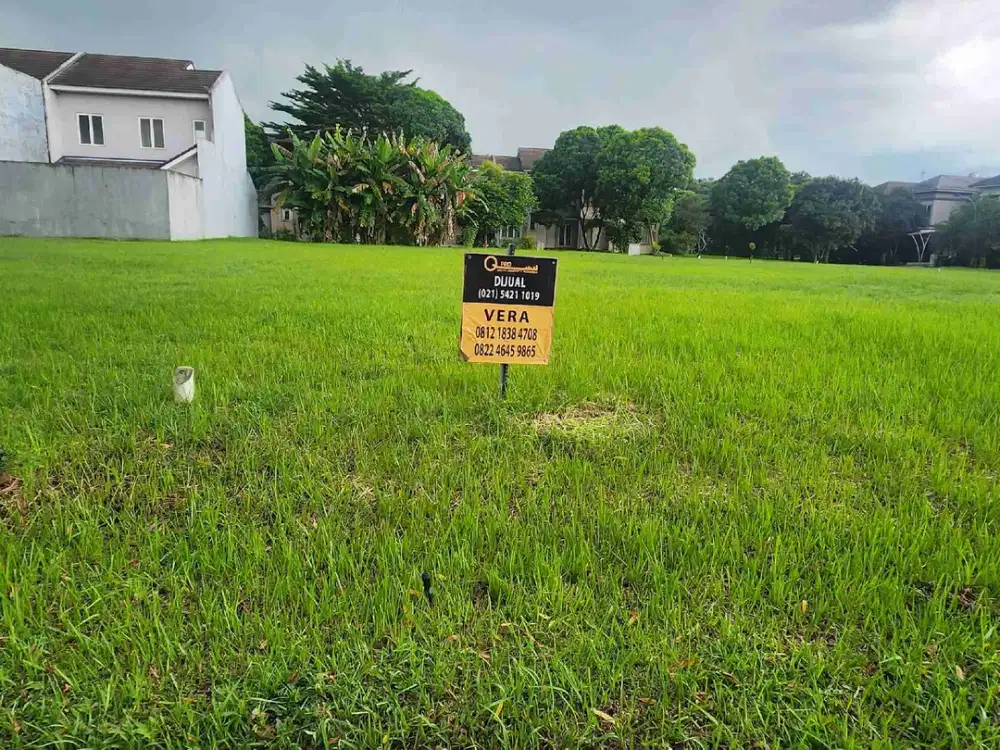 JUAL Cepat kavling Badan 246m2 Suvarna Sutera